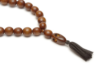 Wooden rosary
