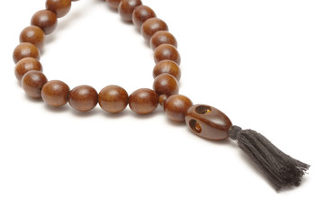 Wooden rosary