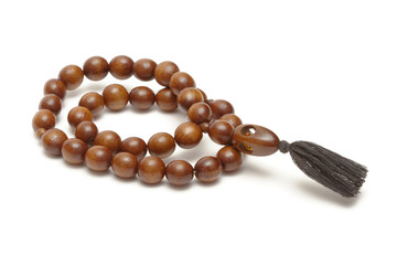 Wooden rosary