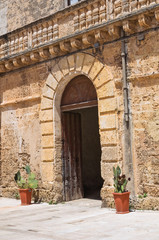 Fototapeta na wymiar Castle of Felline. Puglia. Italy.