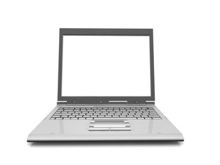 Professional Laptop isolated on white with empty space