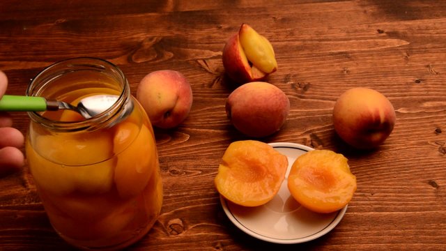 Pesche sciroppate
