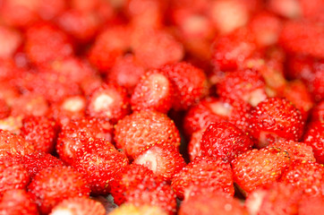 Strawberries background