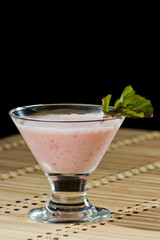 strawberry milk shake