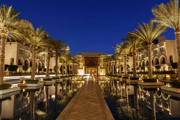 Foto auf Acrylglas 209- Palmen Dubai © SakhanPhotography