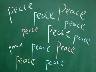 Obraz premium peace sign