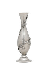 Luxury and beautiful pewter vase for home decoration