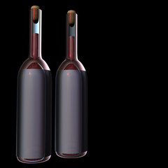 Wine bottle for adv or others purpose use