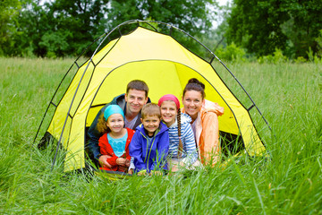 Family camping