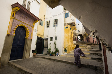 Street in Tangier © Xavier Allard