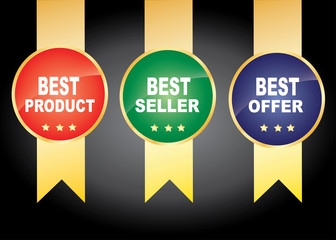 Label - Best offer,product,seller
