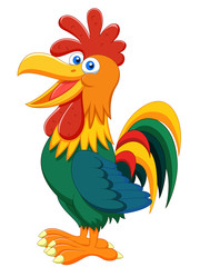 Rooster cartoon