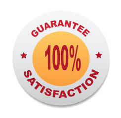 Label - 100% guarantee