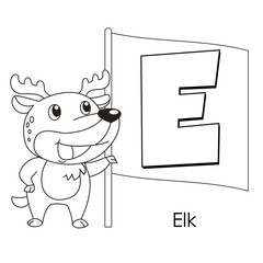 animal alphabet E