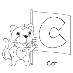 animal alphabet C