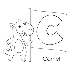 animal alphabet C