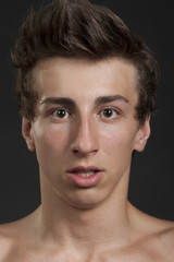 Fototapeta premium Portrait of a young guy