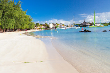 plage de Grand-Baie, île Maurice