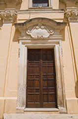 Church of St. Nicola. Taurisano. Puglia. Italy.
