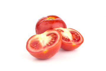 isolated tomato