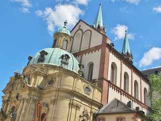 Fototapeta premium Dom Würzburg Schönbornkapelle