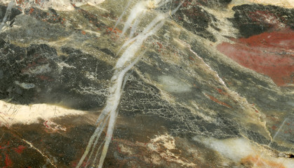 surface of polished stone