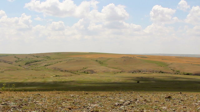 Extremely old rocky plateau (timelapse)