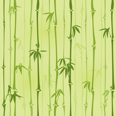 Fototapeta na wymiar Seamless bamboo pattern