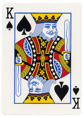 Playing Card - King of Spades