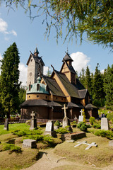 Fototapeta premium Karpacz Świątynia Wang