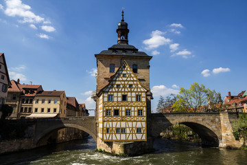 Fototapeta premium Town Hall in Bamberg, Germany.