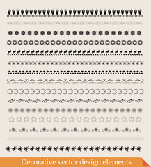 Decorative border elements