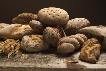 Obraz premium Brotsorten -Sortiment