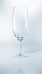 Bierglas blau