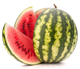 Sliced ripe watermelon