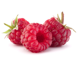 Ripe raspberries