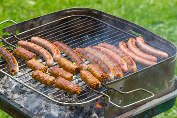 Grillsaison im Grünem