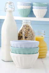 Delicious healthy breakfast