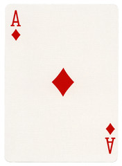 Obraz premium Playing Card - Ace of Diamonds