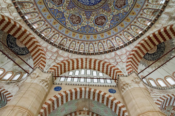 Interior Decoration of Selimiye Mosque