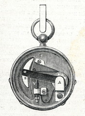 Mechanical pedometer