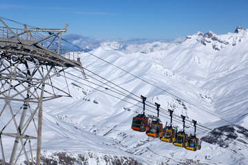 La grave Ski lift