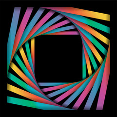 colorful swirls abstract background © HAKKI ARSLAN