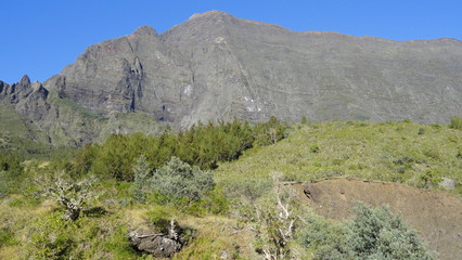 Fototapeta premium Rempart du Maïdo - île de la Réunion