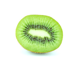 Naklejka na ściany i meble Kiwi fruits isolated on white background