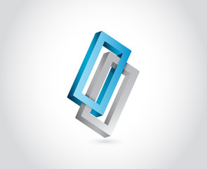 Infinite shape. business illustration design