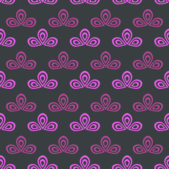 Purple ornamental pattern