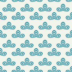 Seamless ornamental decorative pattern