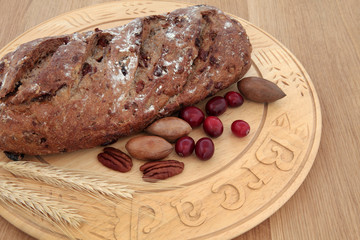Pecan and Cranberry Bread