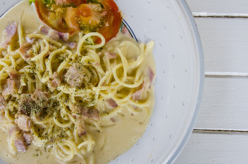 spaghetti carbonara